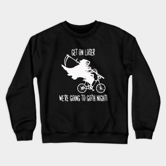 Goth Night! Crewneck Sweatshirt by bentWitch